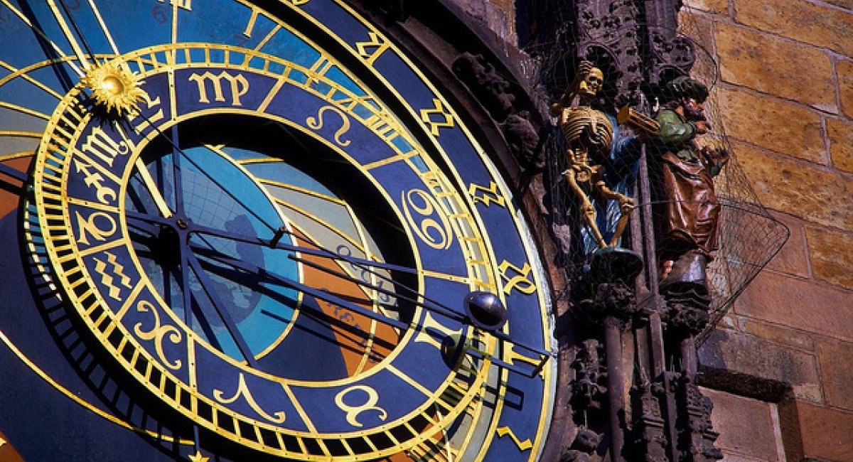 ornate clock on tower